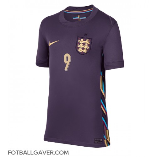 England Harry Kane #9 Fotballklær Bortedrakt Dame EM 2024 Kortermet England Harry Kane #9 Fotballklær Bortedrakt Dame EM 2024 Kortermet